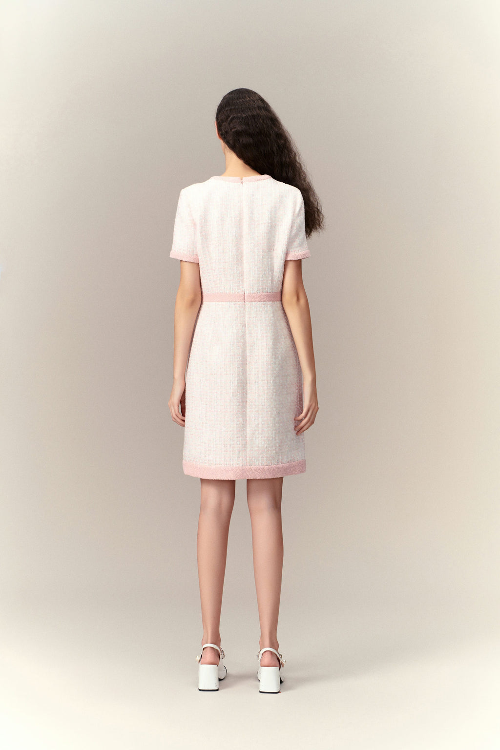 Delisse Tweed Set (Pink) main image 0