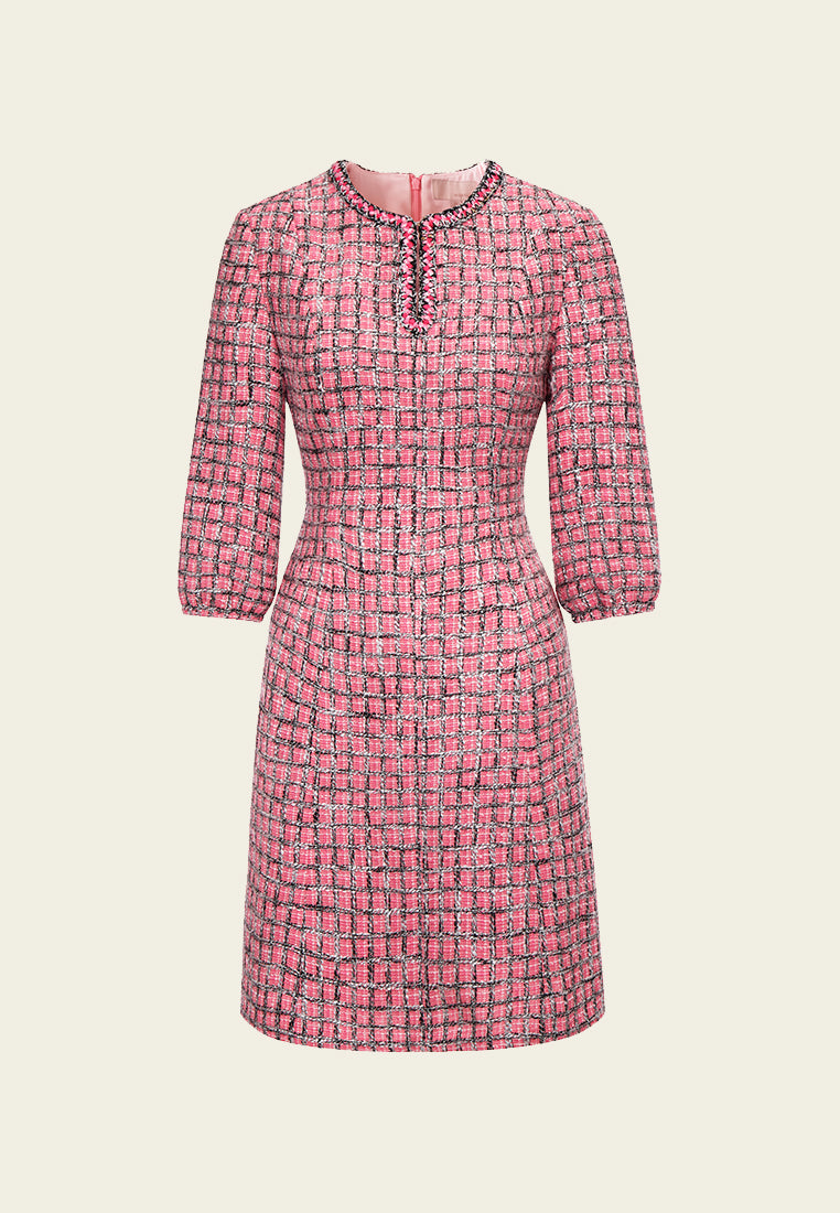 Tweed best sale midi dress