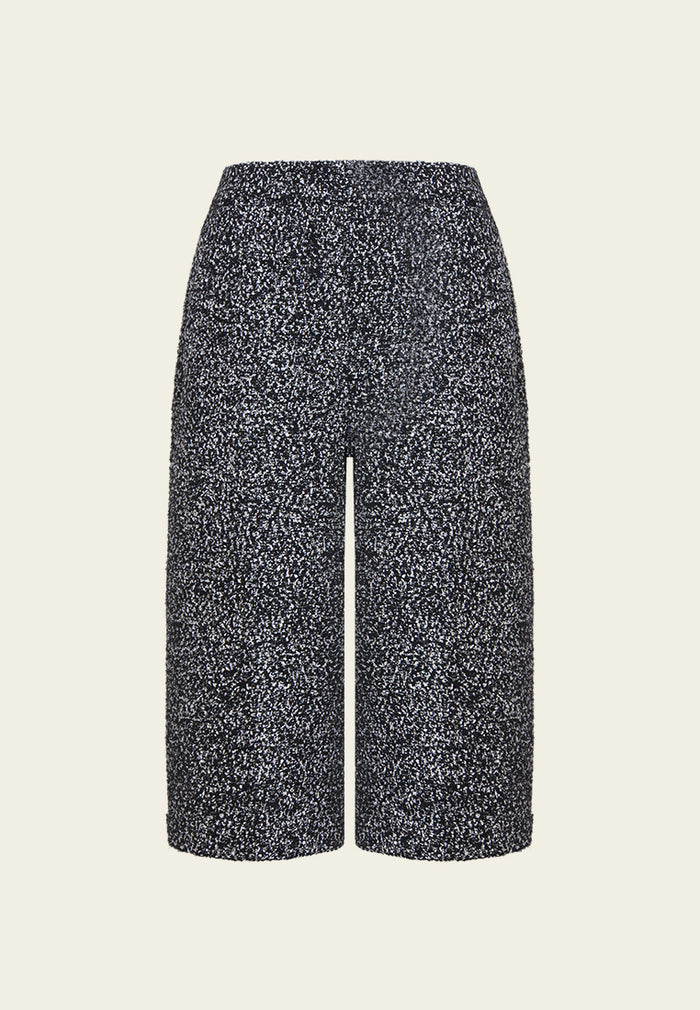 Speckle Knit Bermuda Shorts