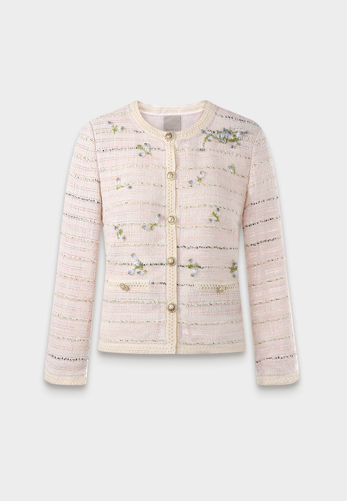 Meadow Blossom Elegance Tweed Jacket