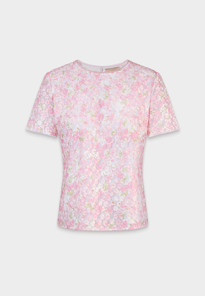 Florale Printanière Top