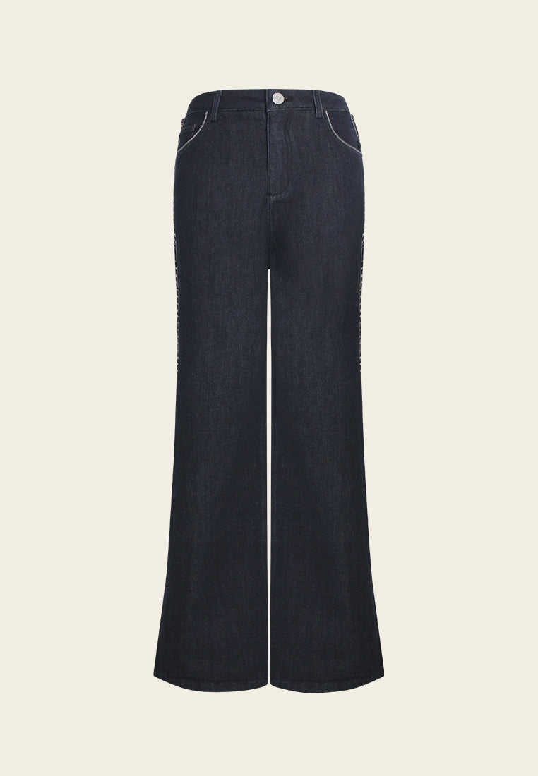 Marais Woven Edge Flare Jean