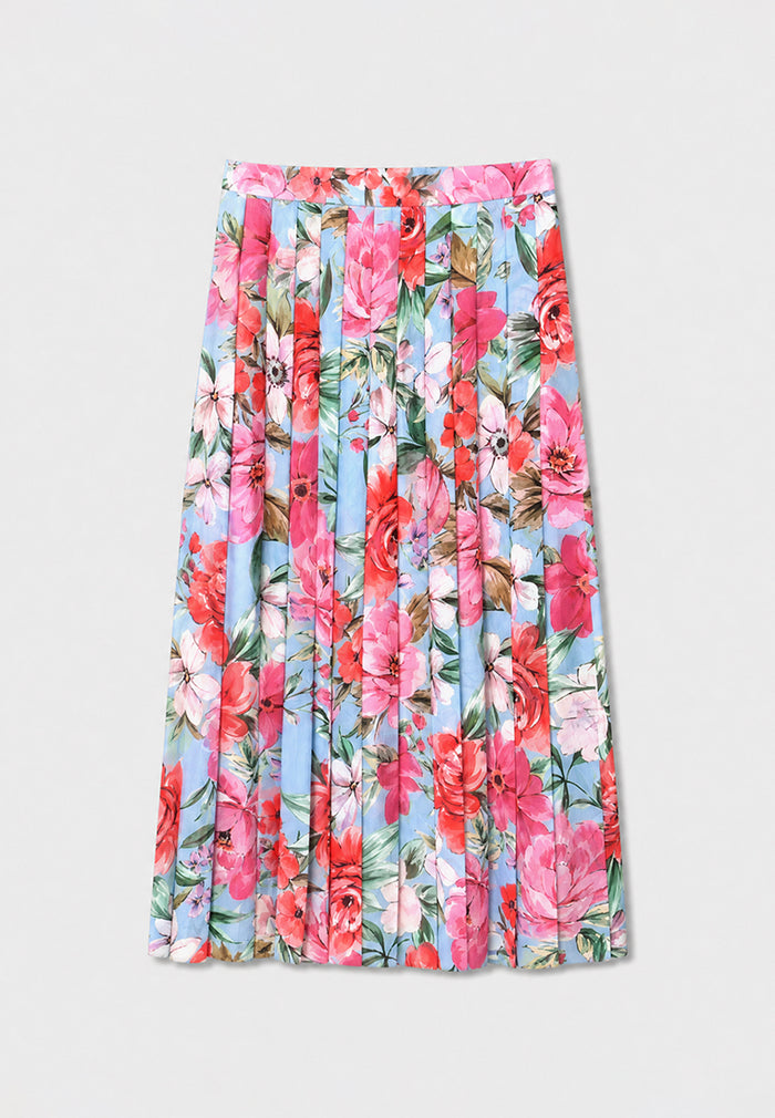 Bleu Florale Vibrance Skirt