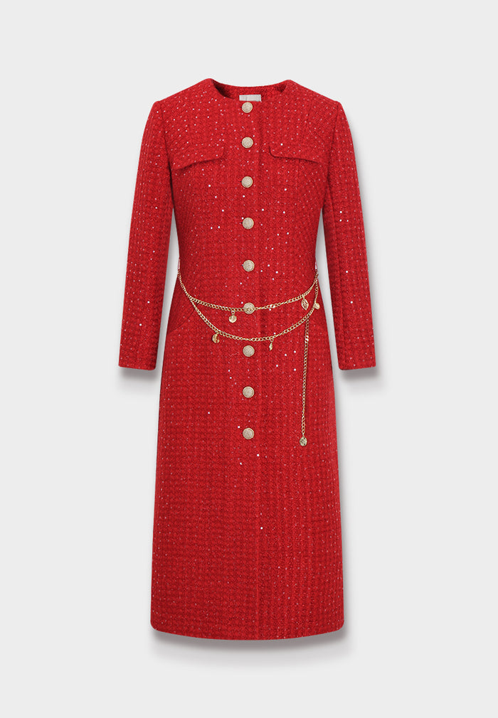 Rouge Bijou Tweed Dress