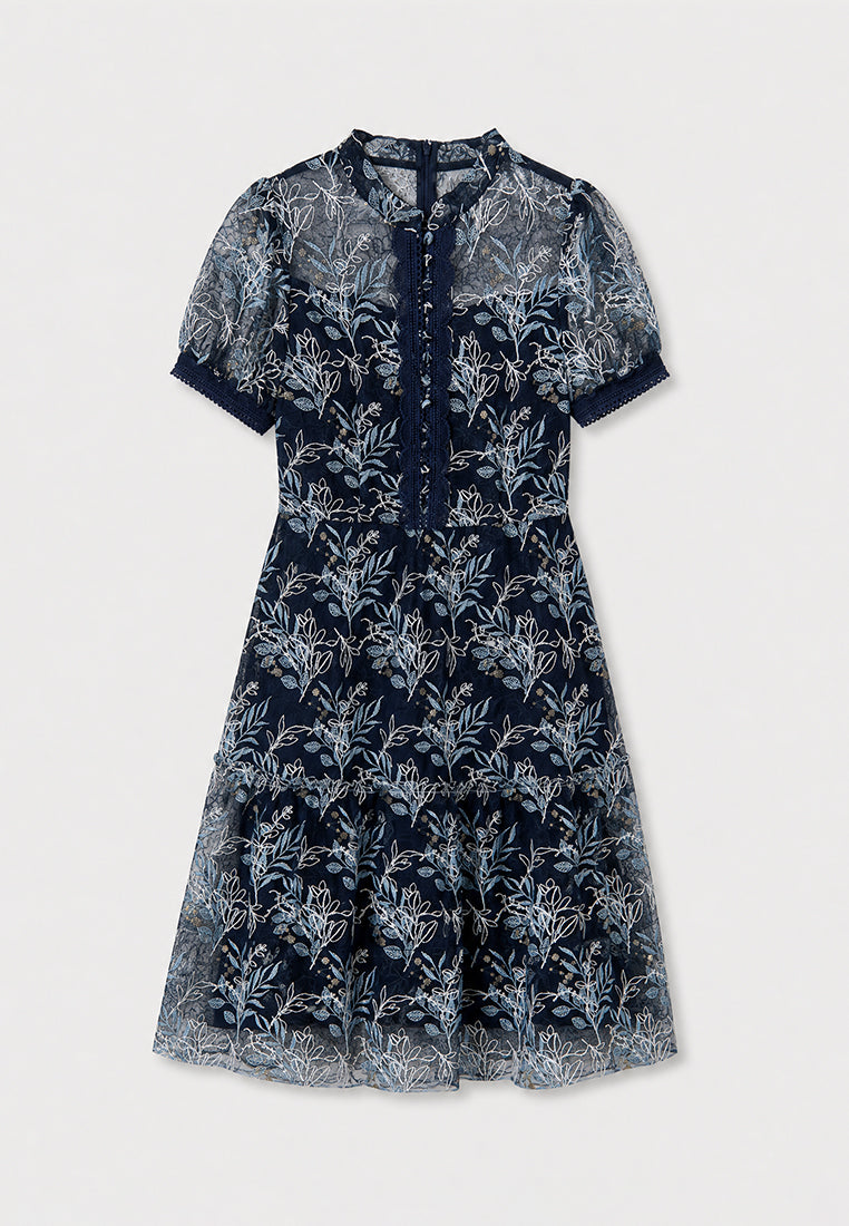 Marine Florale Étoile Dress