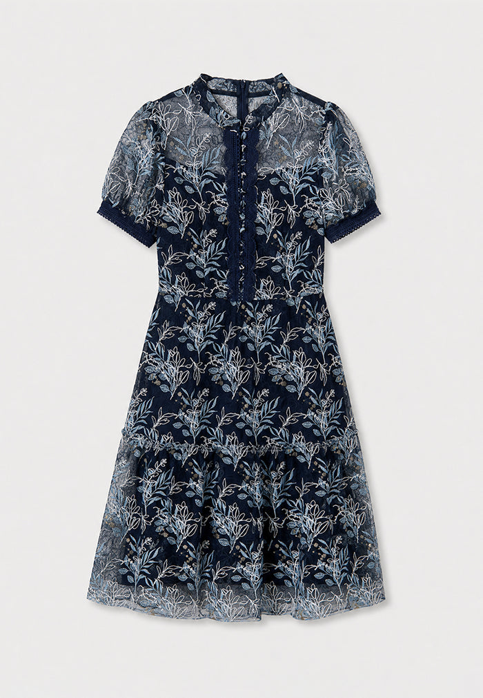Marine Florale Étoile Dress