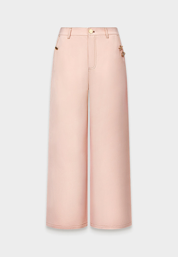 Riviera Wide‑Leg Jeans
