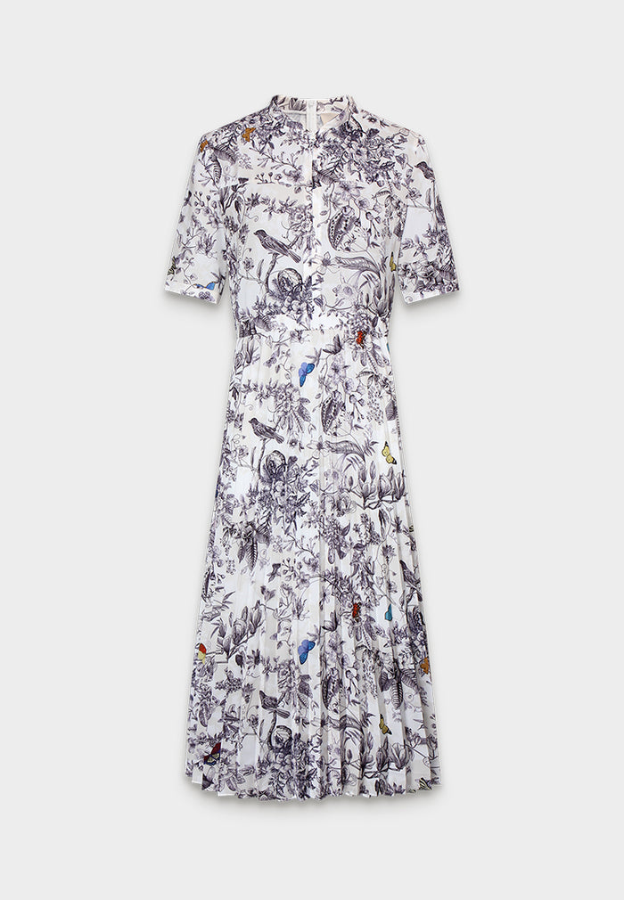 Bluejay Garden Print Dress