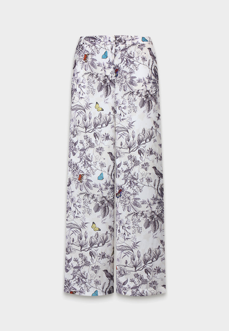 Bluejay Garden Print Pants