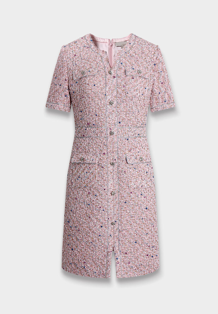 Rose Tresse Pocket Dress