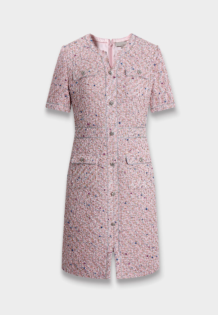 Rose Tresse Pocket Dress