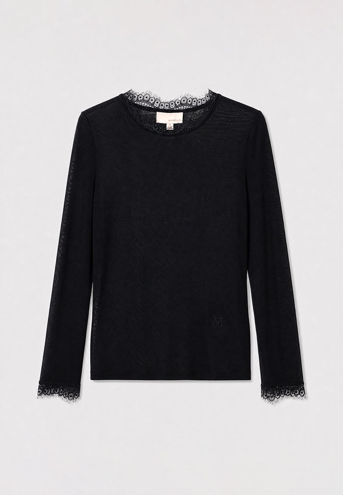 Dentelle Arabesque Top