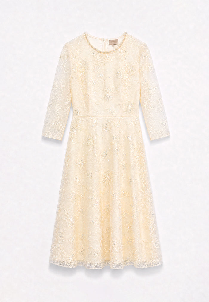 Ivoire Florale Serenata Dress