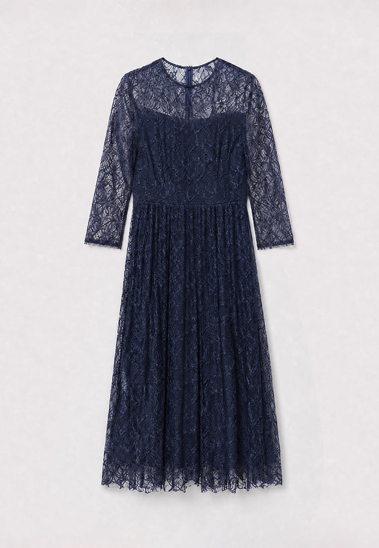 Indigo Florale Cantabile Dress
