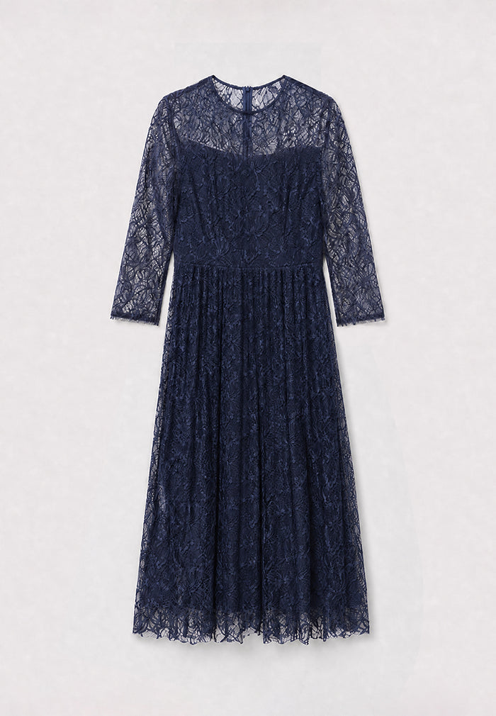 Indigo Florale Cantabile Dress