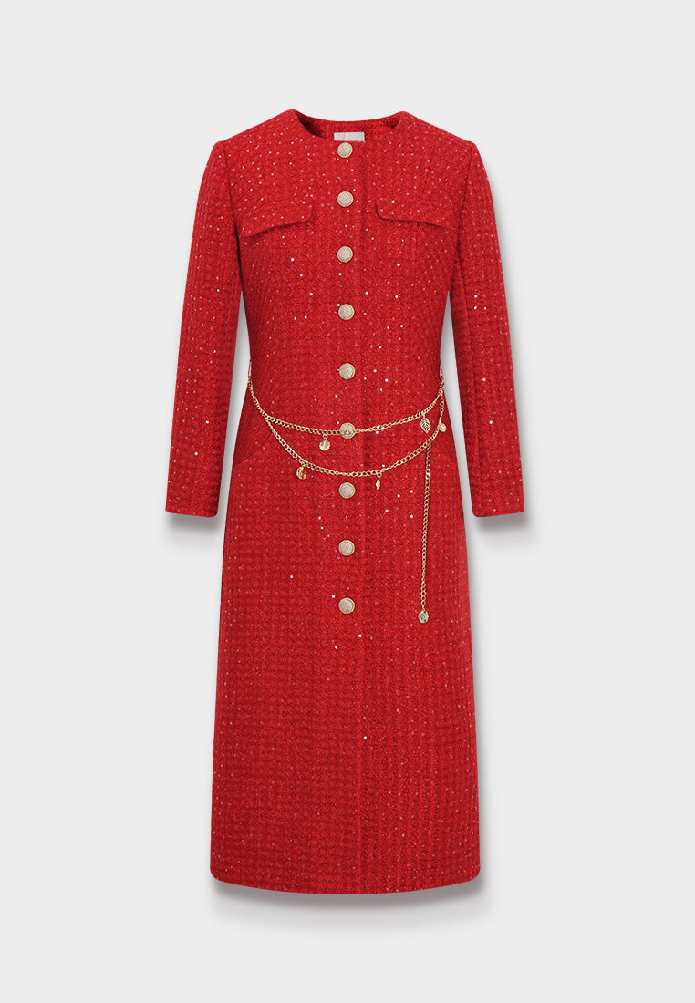 Rouge Bijou Tweed Dress
