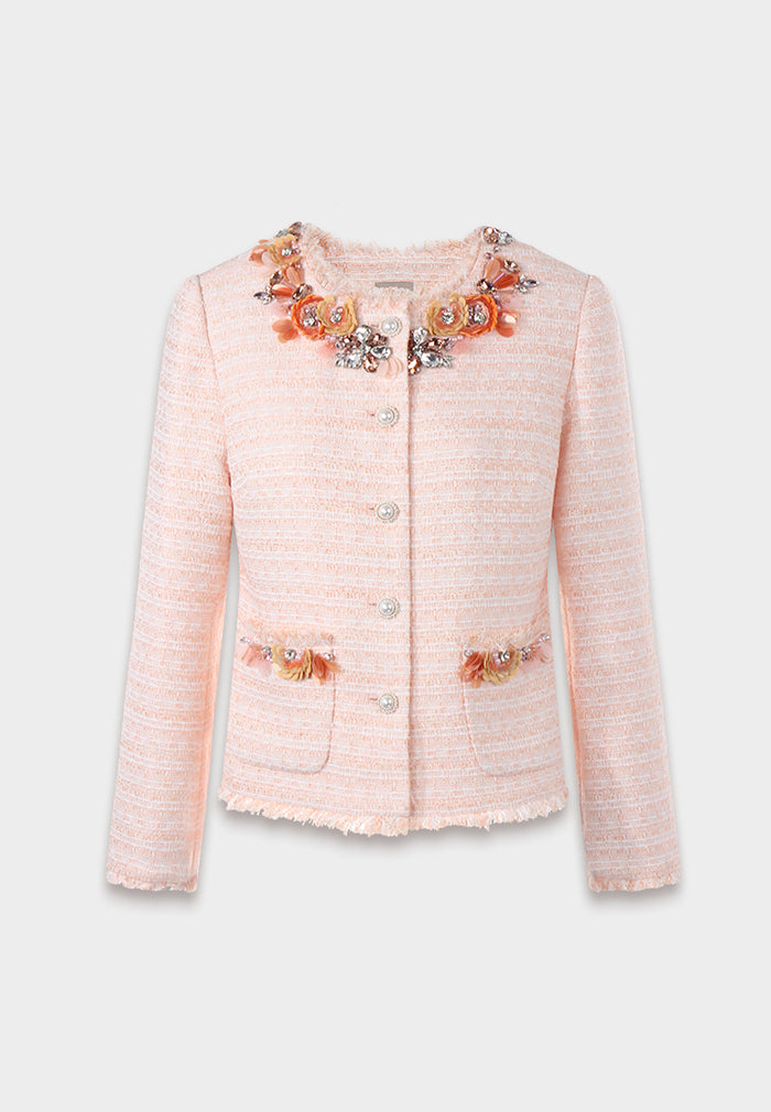 Camellia Grace Tweed Jacket