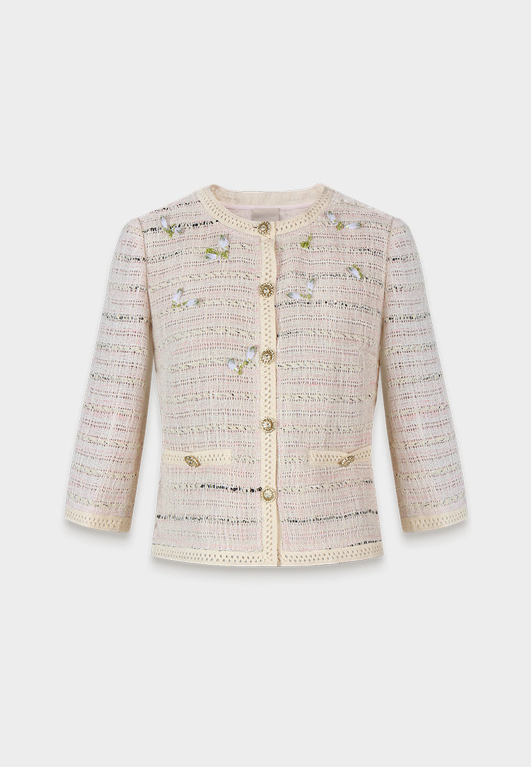 Lily Crotchet Tweed Jacket