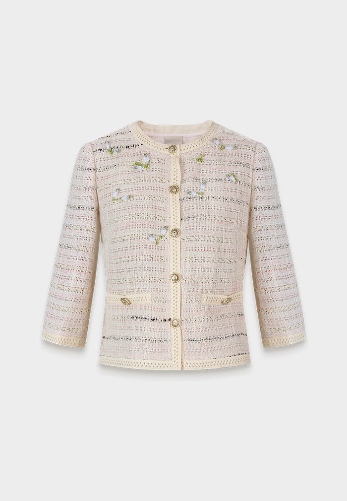 Lily Crotchet Tweed Jacket