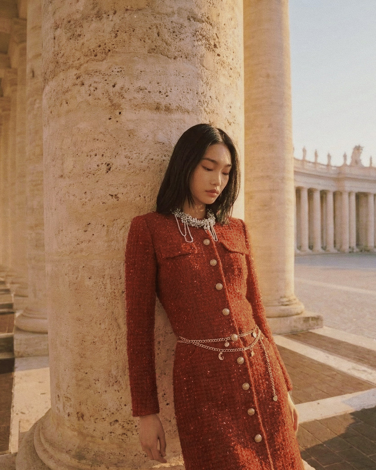 Rouge Bijou Tweed Dress