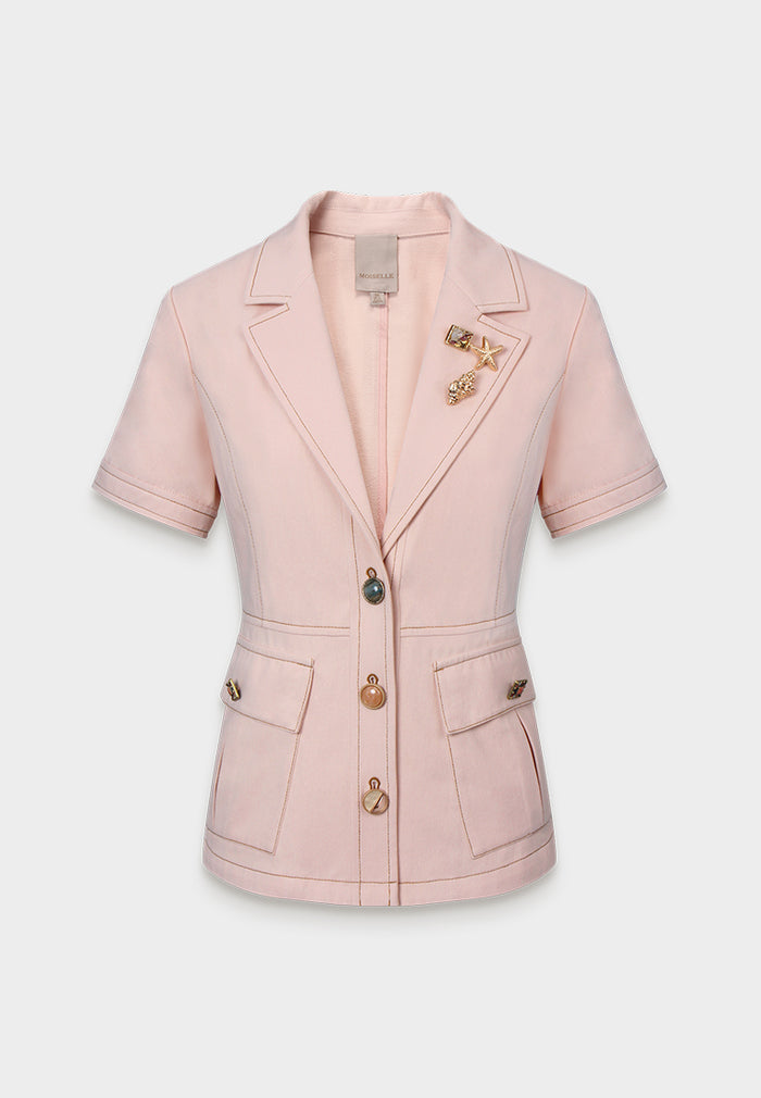 Rosé Riviera Blazer