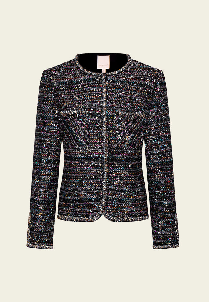 Prestige Embellished Stripped Jacket