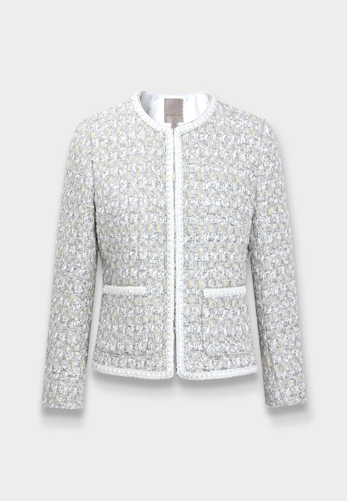 Champagne Tresse Tweed Jacket