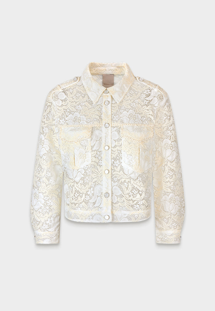 Élégance Perla Lace Blouse