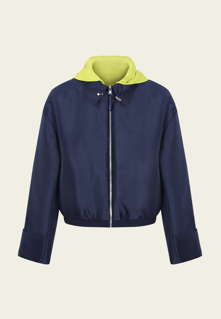 Cropped Luxe Tie-Waist Jacket