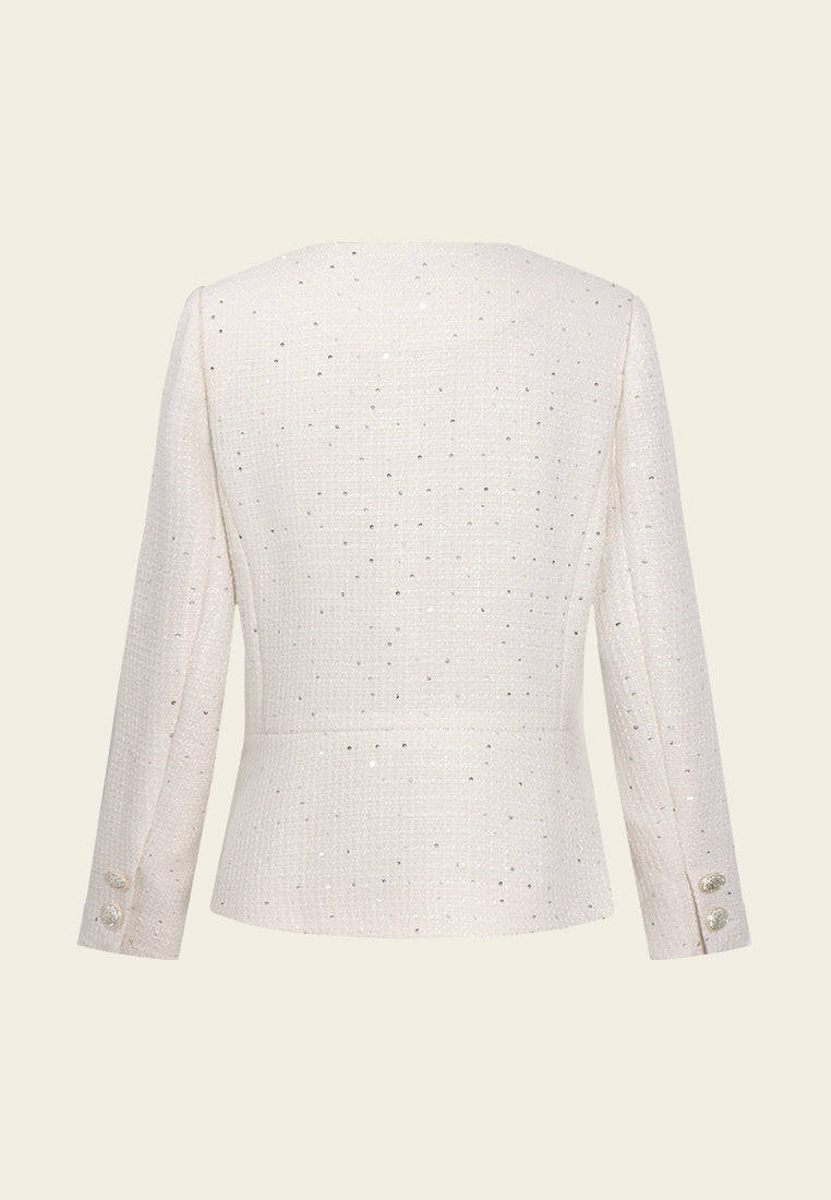 Embellished Appliqué Jacket