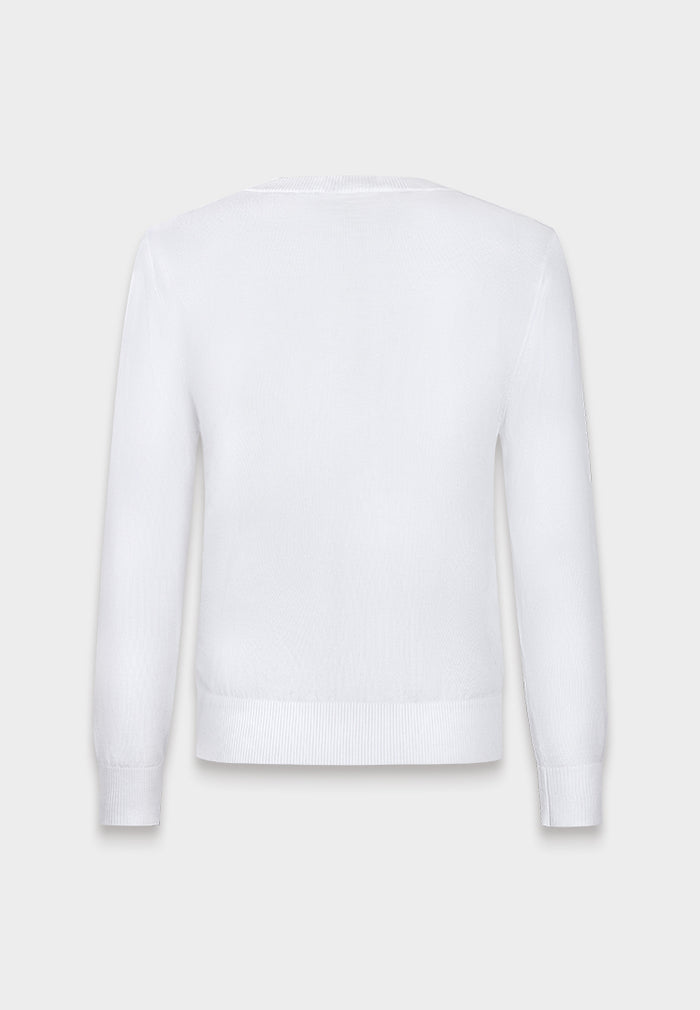 Enchanté Pearl Accent Cardigan