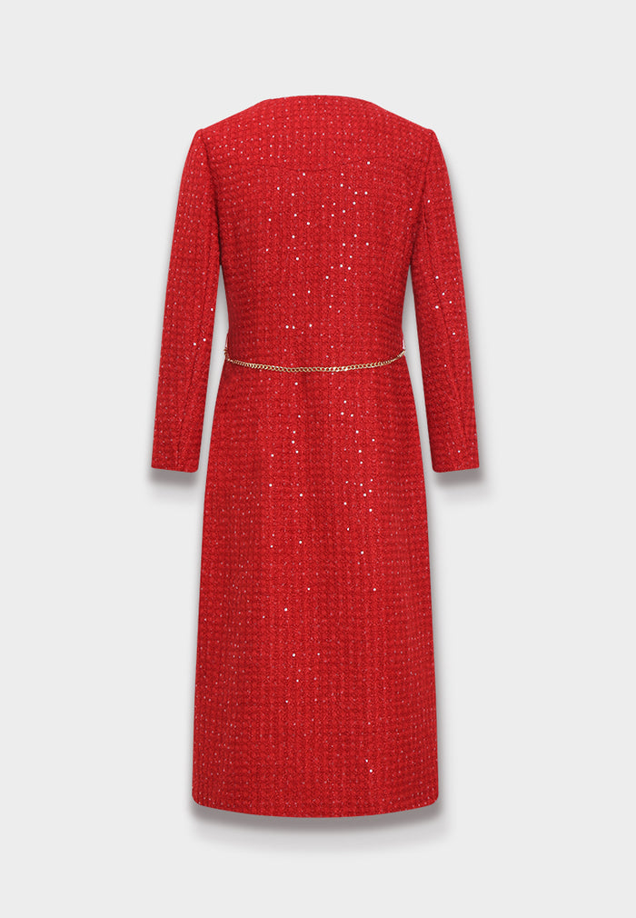 Rouge Bijou Tweed Dress