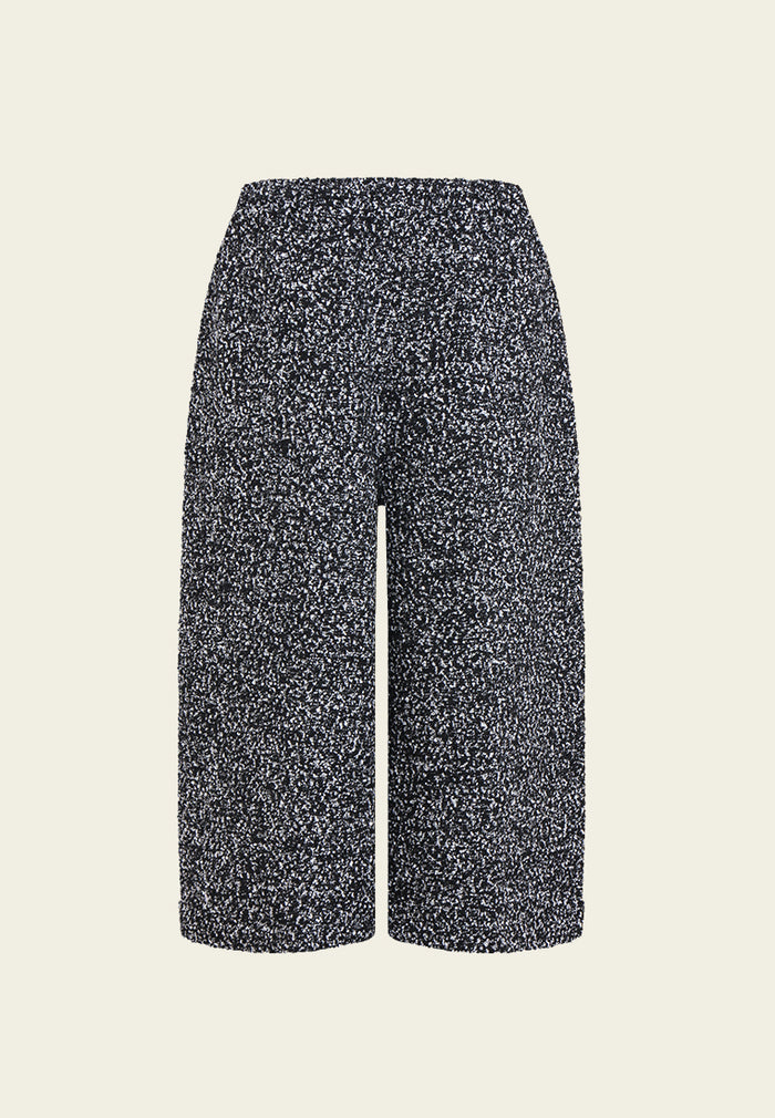 Speckle Knit Bermuda Shorts
