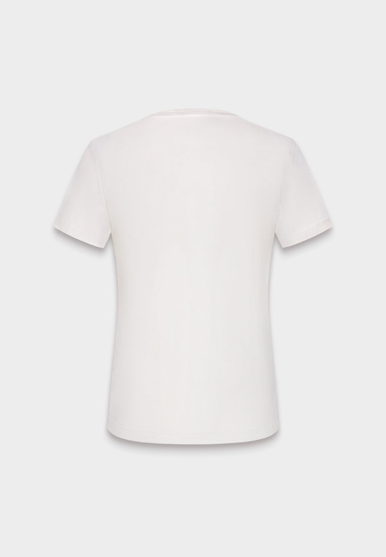 Embroidered Bloom T-shirt