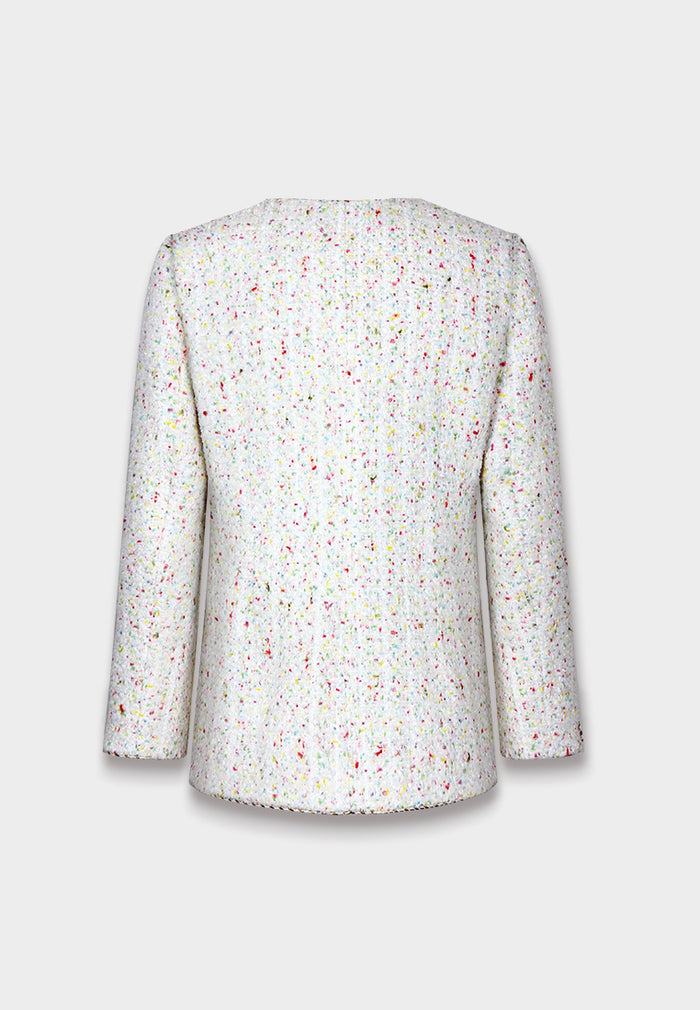 Chromatic Speck Tweed Jacket