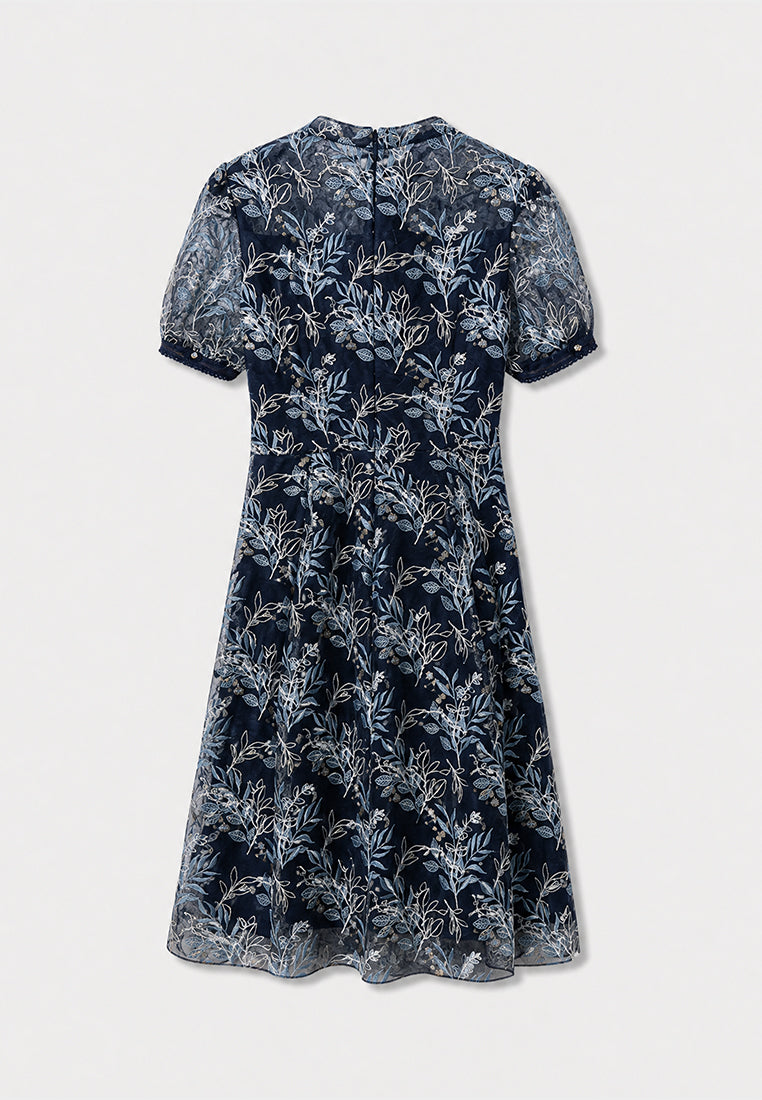 Marine Florale Étoile Dress