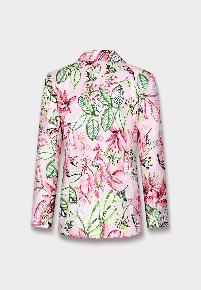 Floral Symphony Statement Blazer