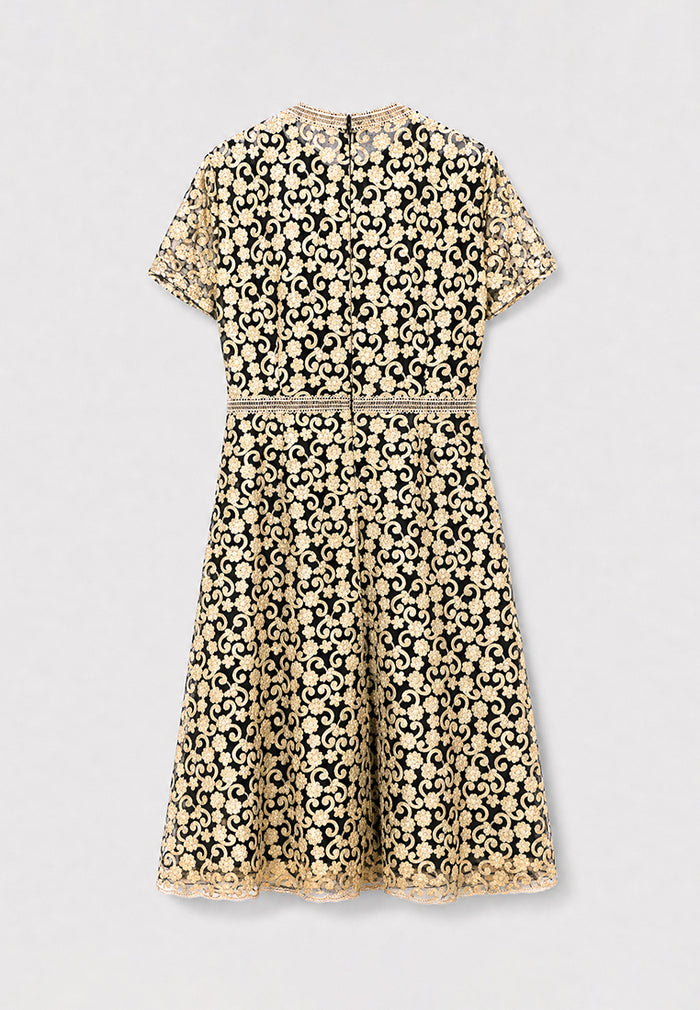 Ébène Doré Arabesque Dress