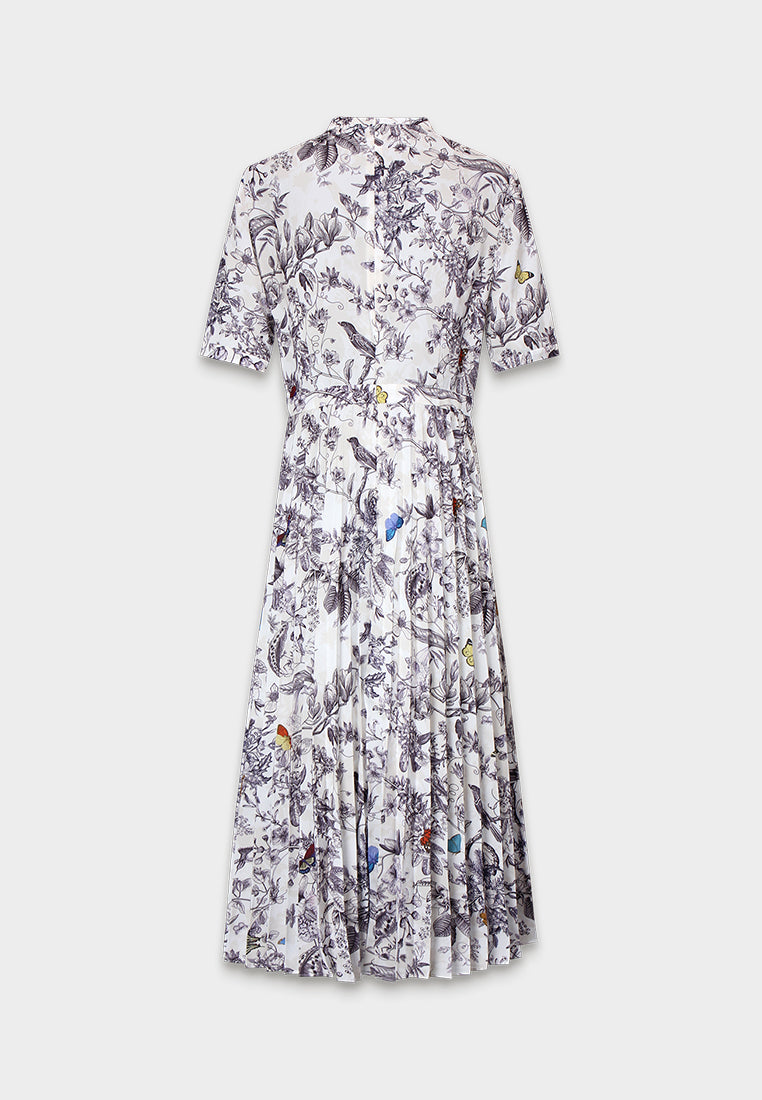 Bluejay Garden Print Dress