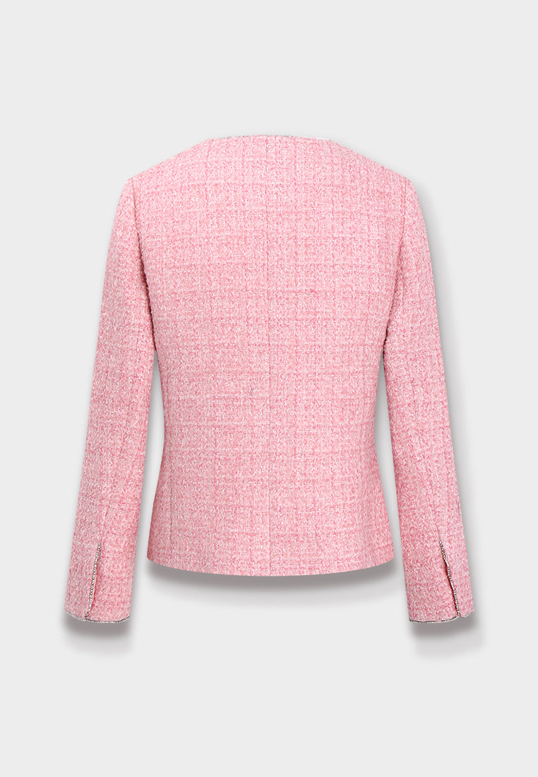 Rose Perle Tweed Jacket