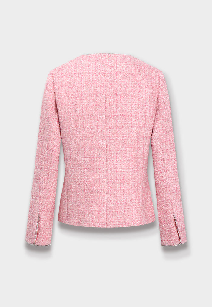 Rose Perle Tweed Jacket