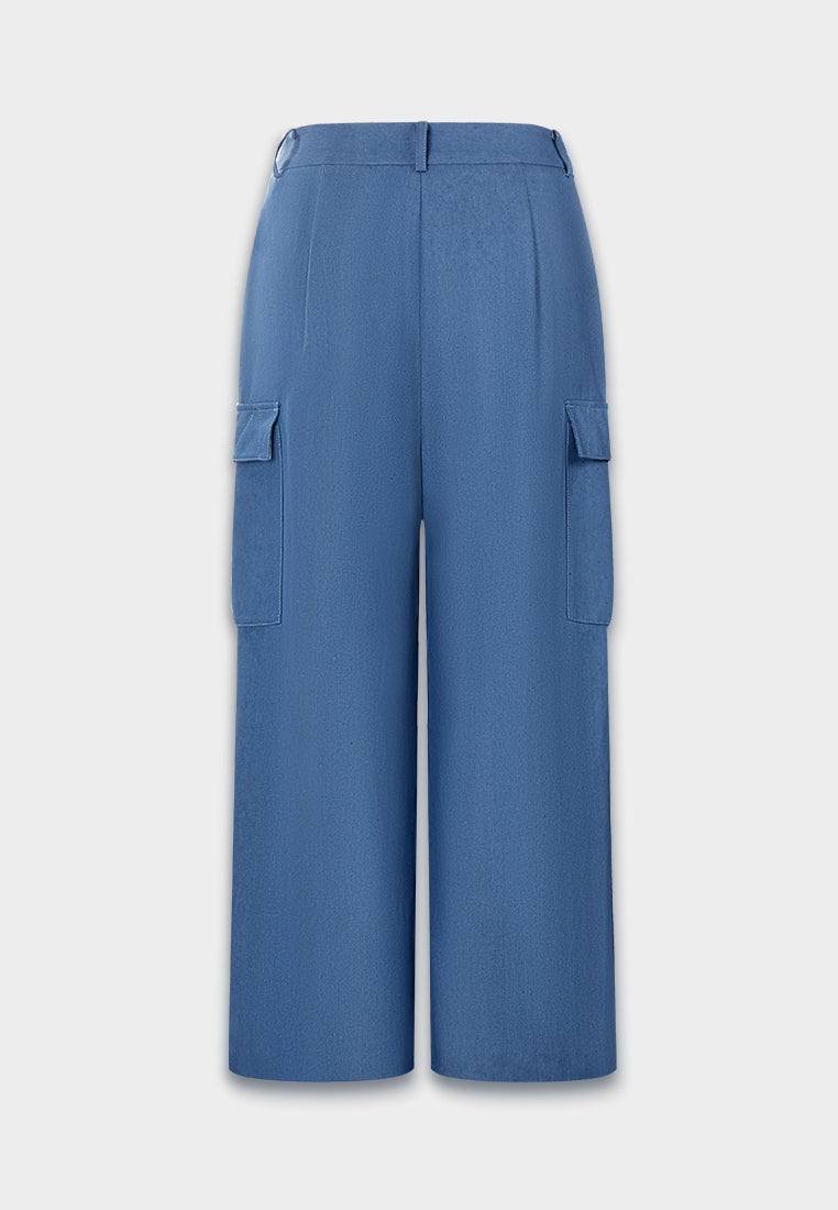Ornate Pocket Cargo Jeans