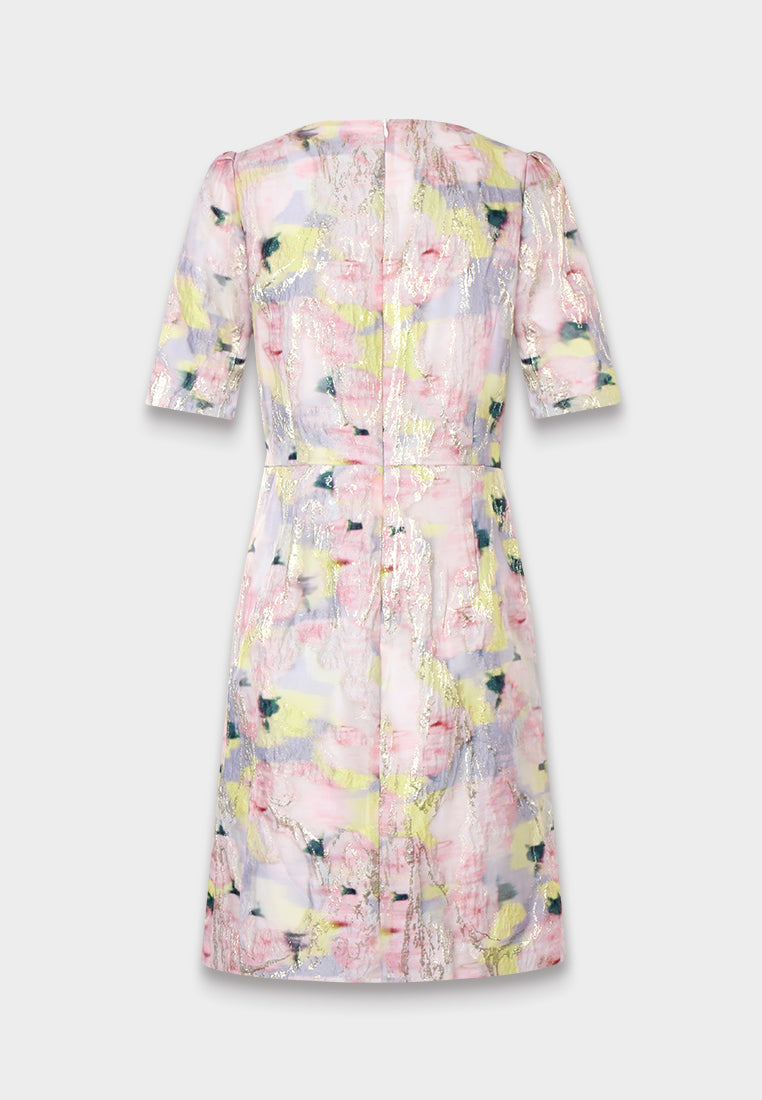 Watercolour Bloom Garden Dress