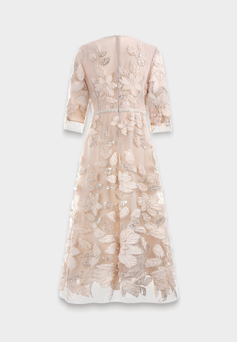 Blush Petal Gown