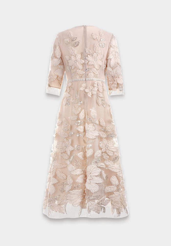 Blush Petal Gown