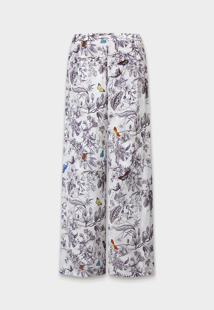 Bluejay Garden Print Pants