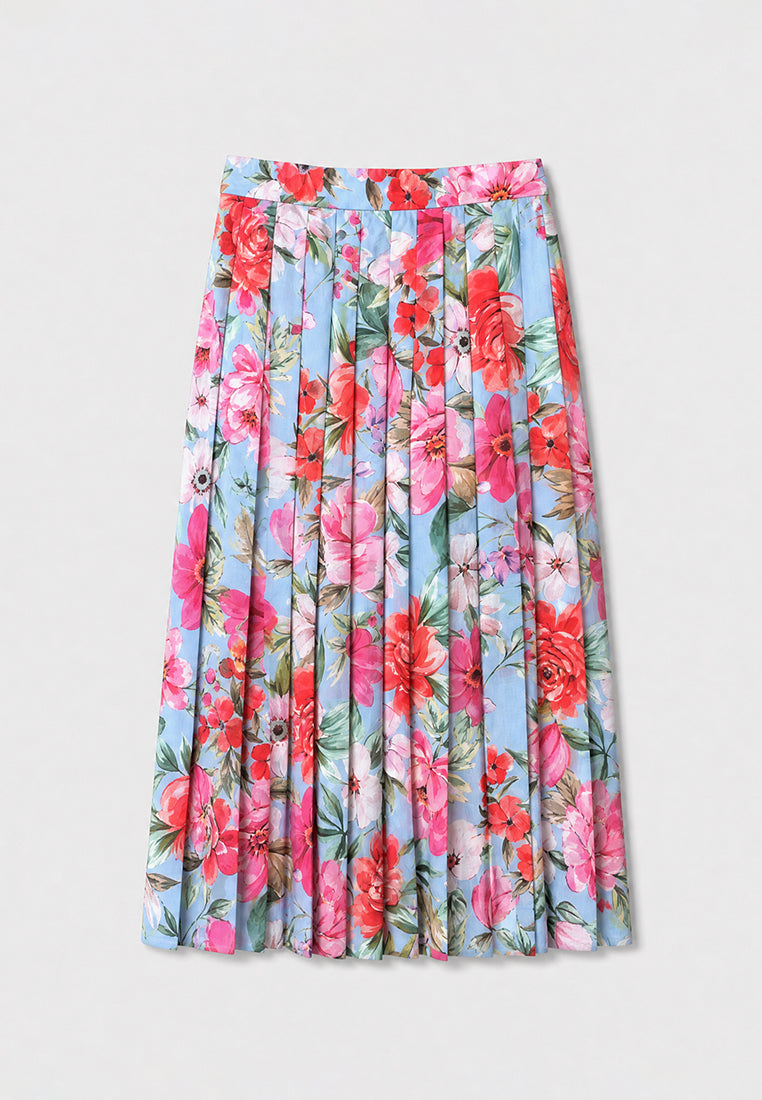 Bleu Florale Vibrance Skirt