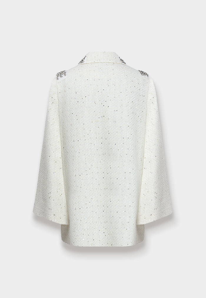 Argenté White Tweed Jacket