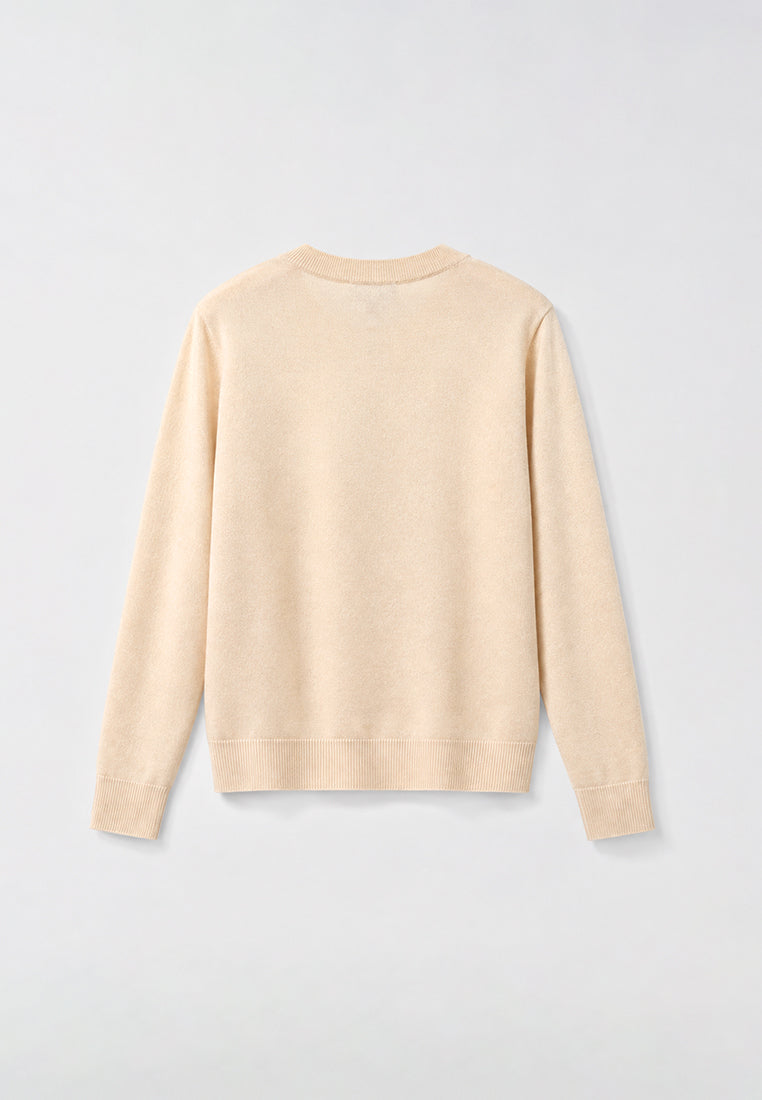 Jardin Héritage Embroidered Knit Sweater