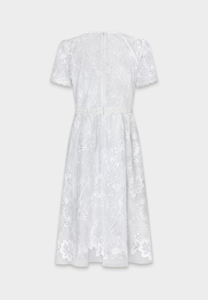 Ivory Dentelle Jardin Dress